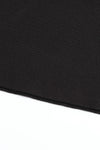 SWAYING/KNIT profile cuffed long-sleeved slim pullover SW24RE1T10 black PS11
